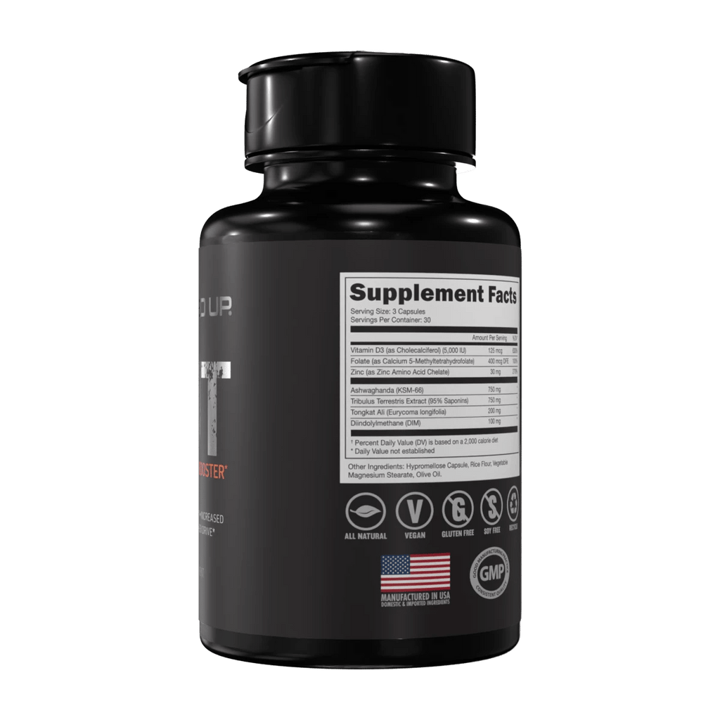 Rut Testosterone Booster Bottle
