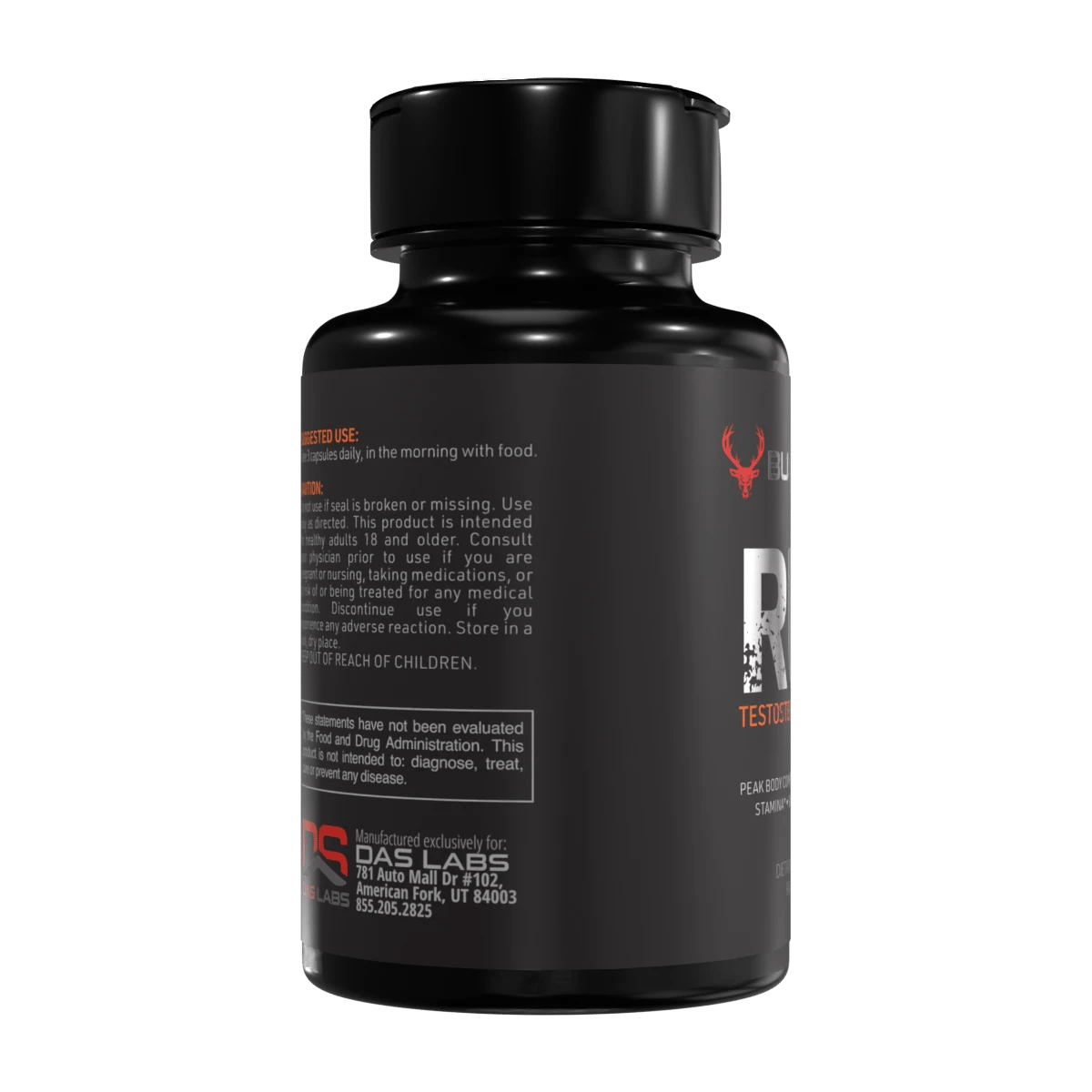 Rut Testosterone Booster Bottle