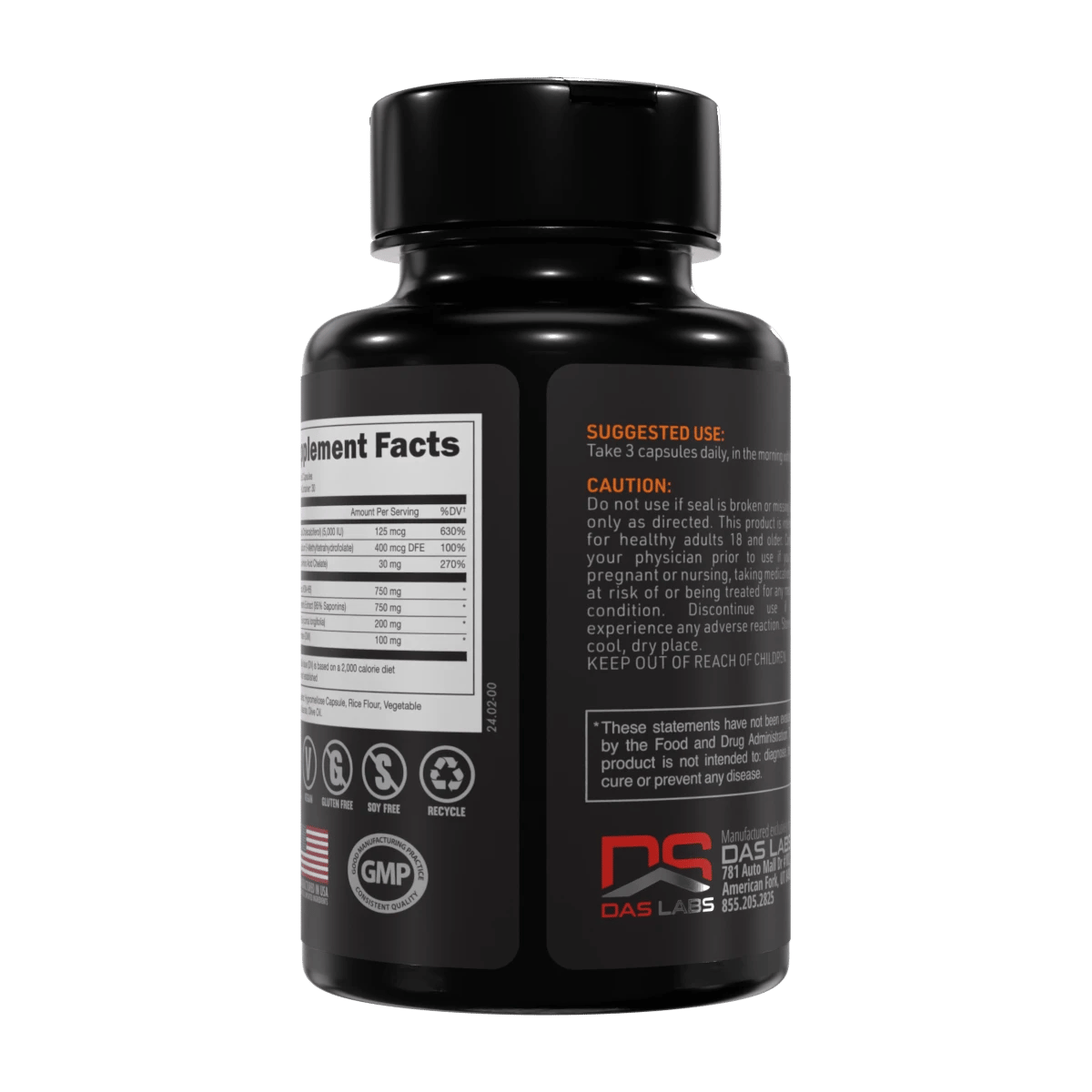 Rut Testosterone Booster Bottle