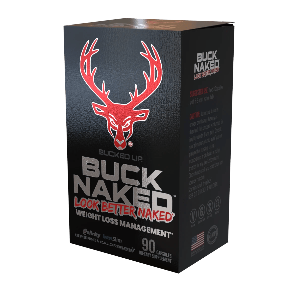 Buck Naked - Fórmula Quemagrasa de Última Generación - Bucked Up