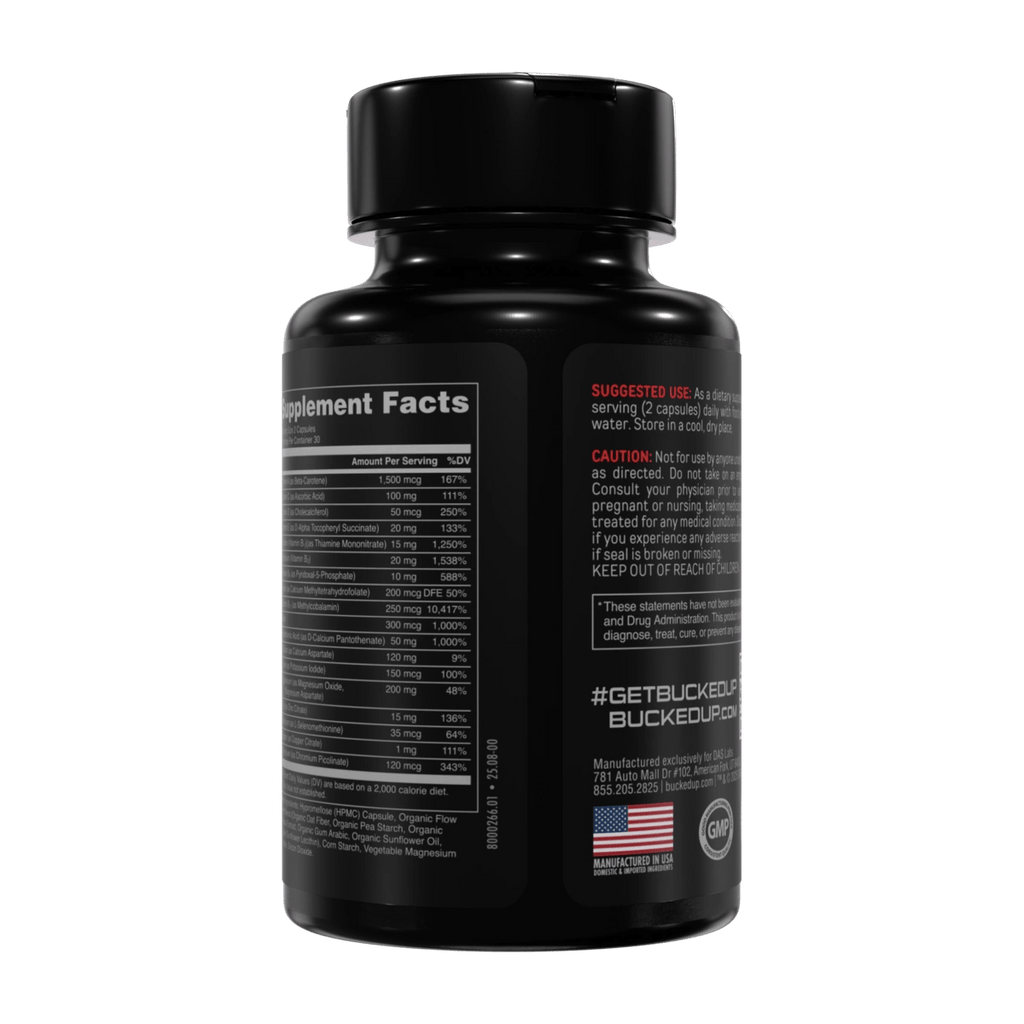 Multivitamínico de Espectro Completo para Hombres STAG - Bucked Up
