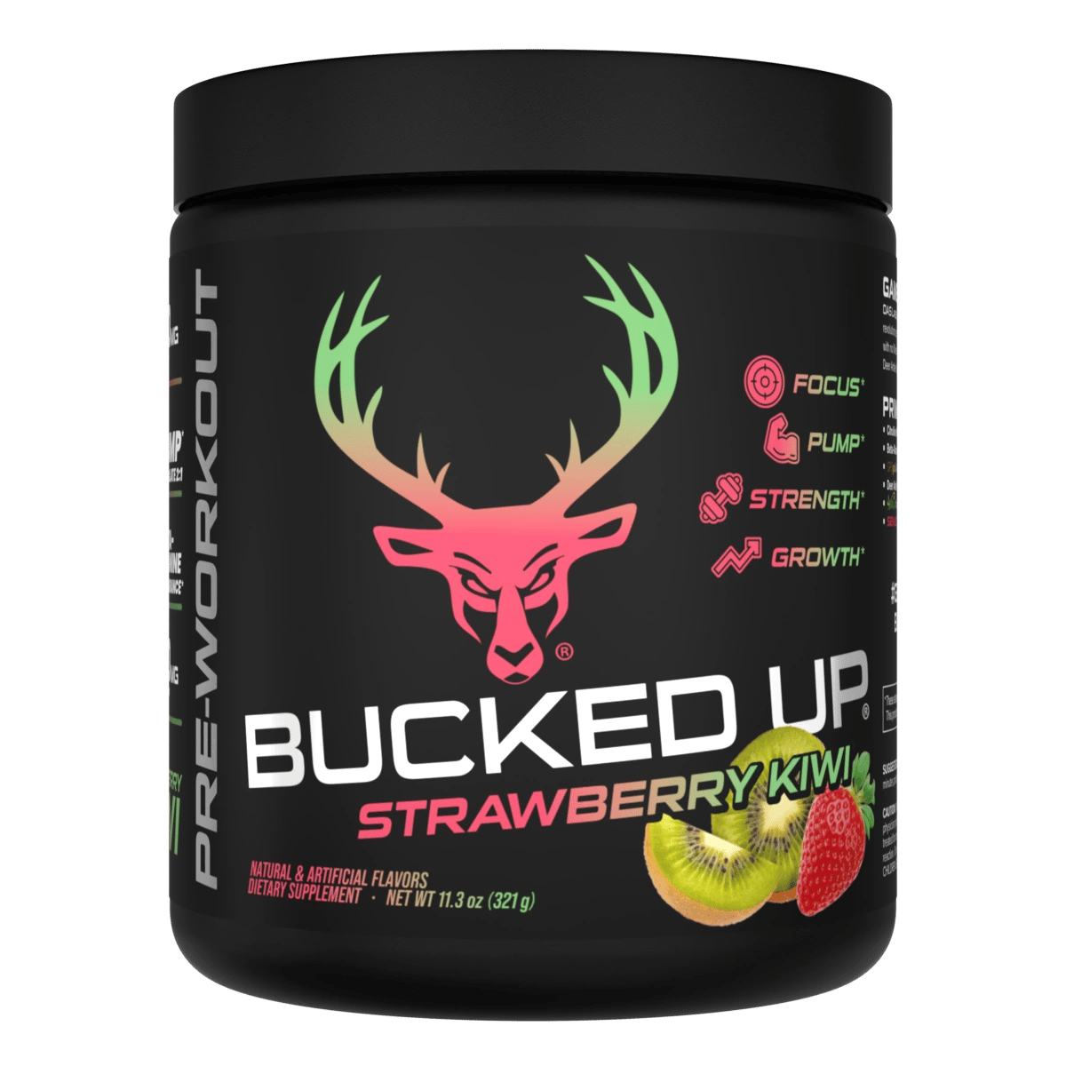 Bucked Up Pre-Workout - Strawberry Kiwi
