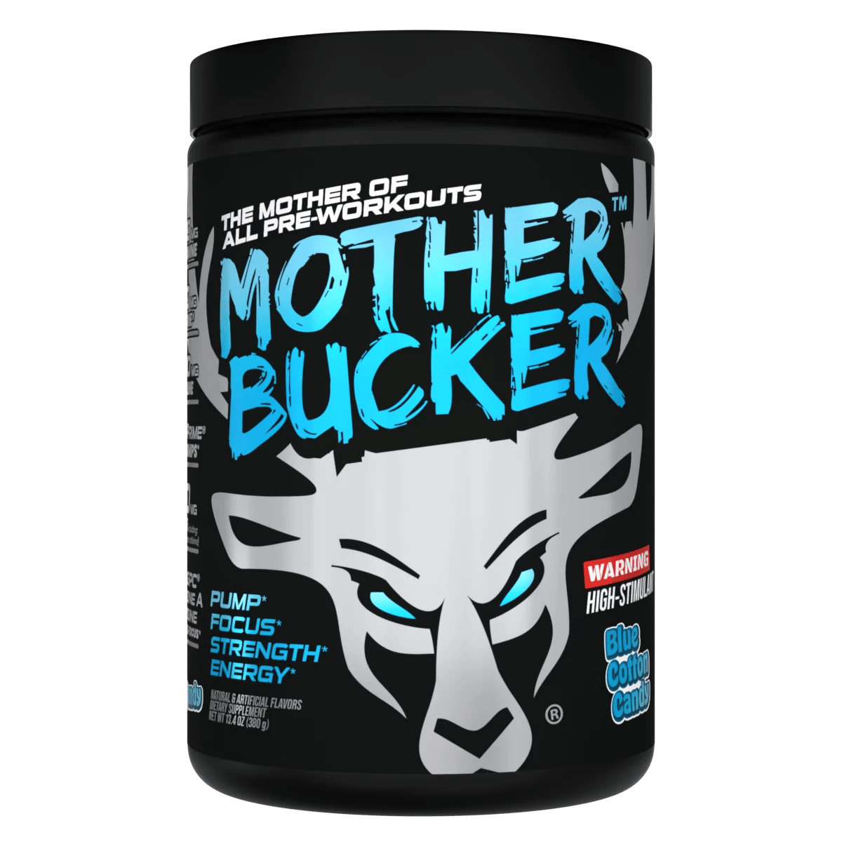 Mother Bucker Pre-Entreno - 400mg de Cafeína - Bucked Up
