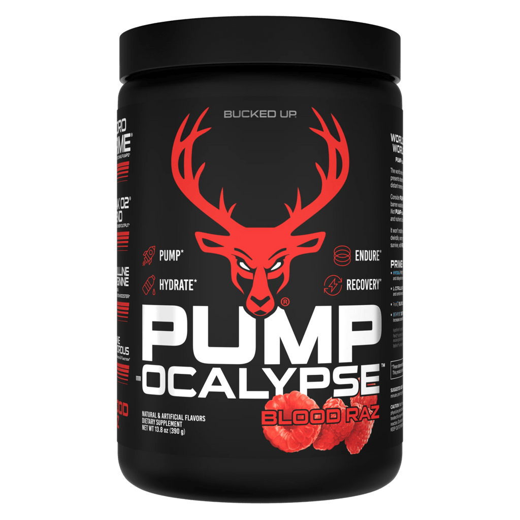 Bucked Up PUMP-OCALYPSE - HydroPrime, L-Citrulina y PeakO2 - Bucked Up