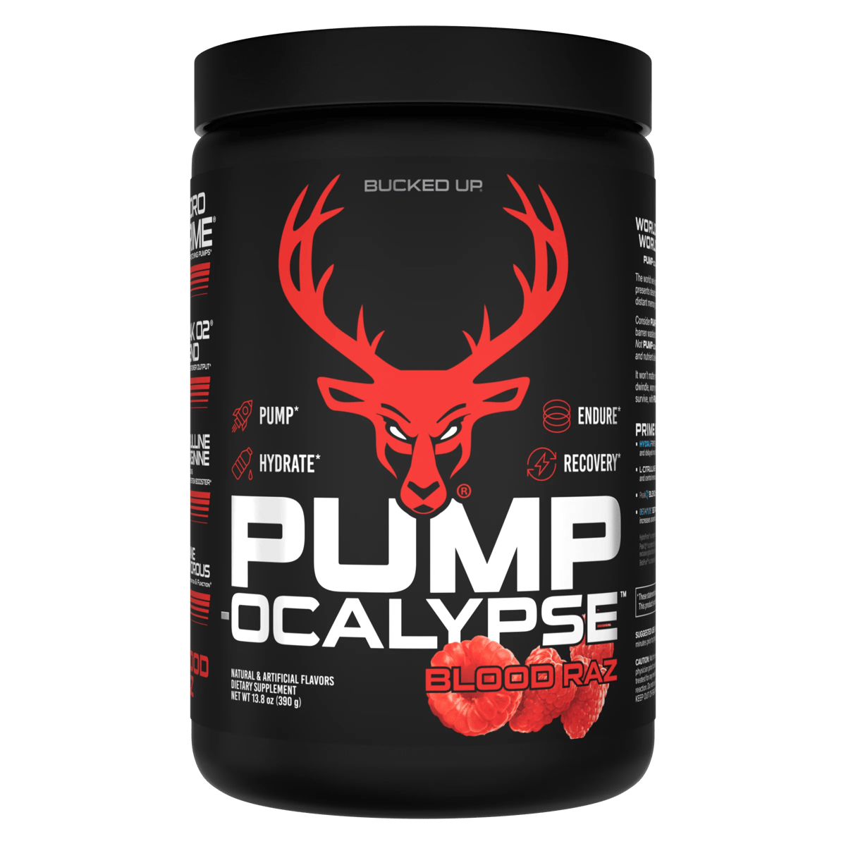 Bucked Up PUMP-OCALYPSE - HydroPrime, L-Citrulina y PeakO2 - Bucked Up