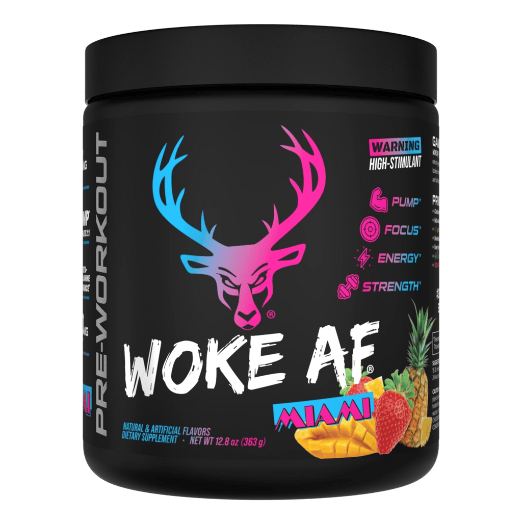 Woke AF - High Stimulant Pre-Workout - Miami