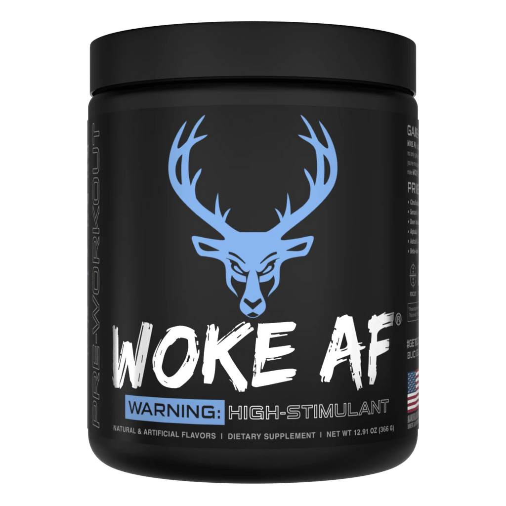 Woke AF - High Stimulant Pre-Workout - Blue Raz