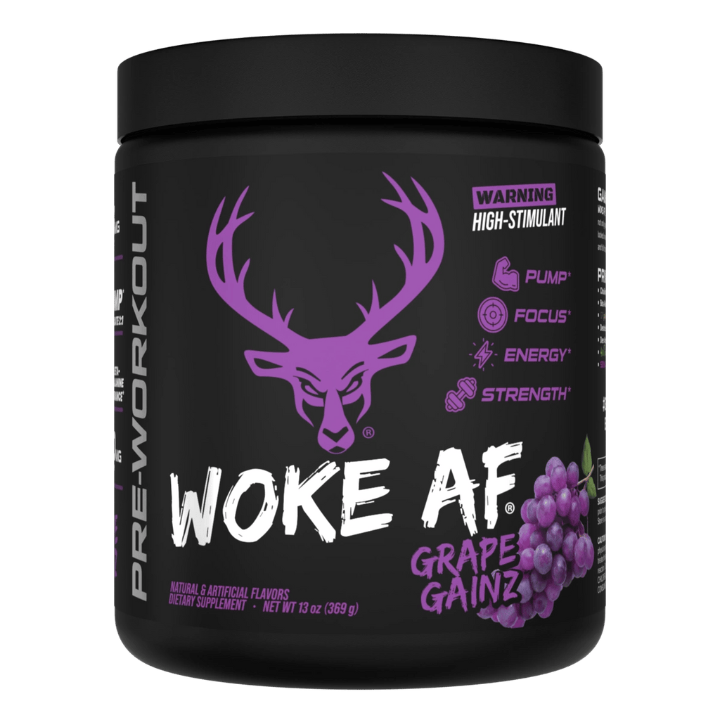 Woke AF - High Stimulant Pre-Workout - Grape Gainz