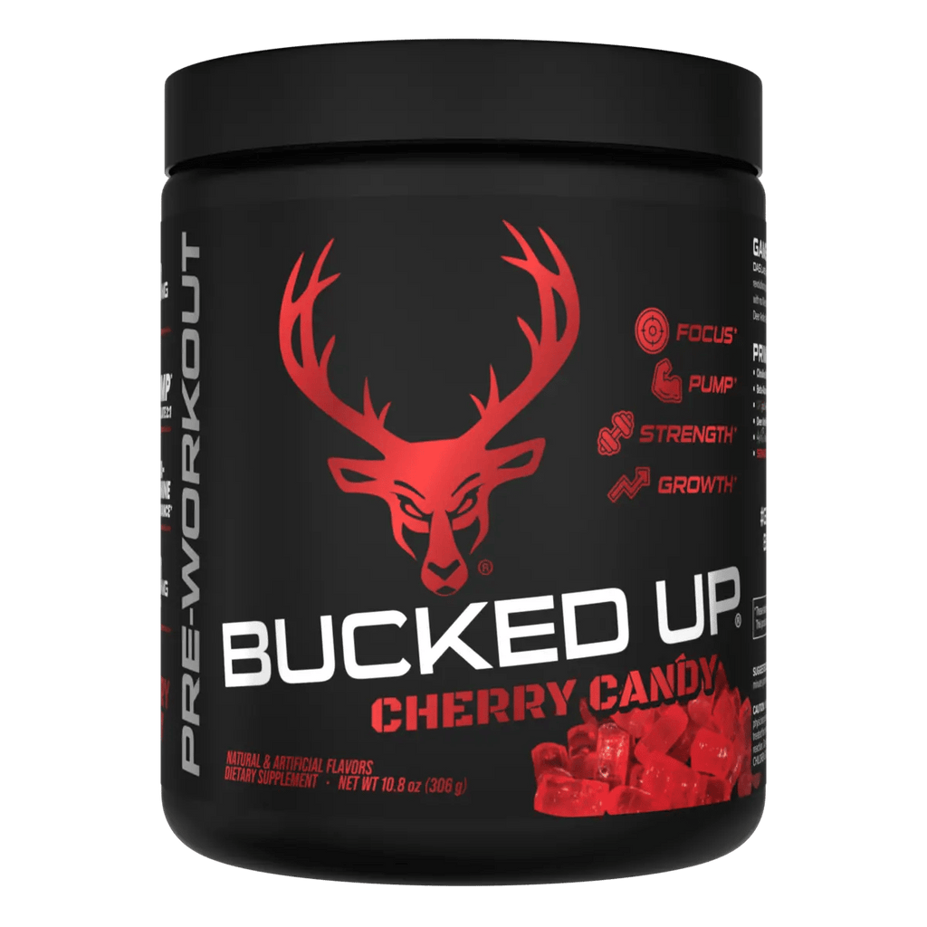 Bucked Up Pre-Workout - Cherry Hard Candy