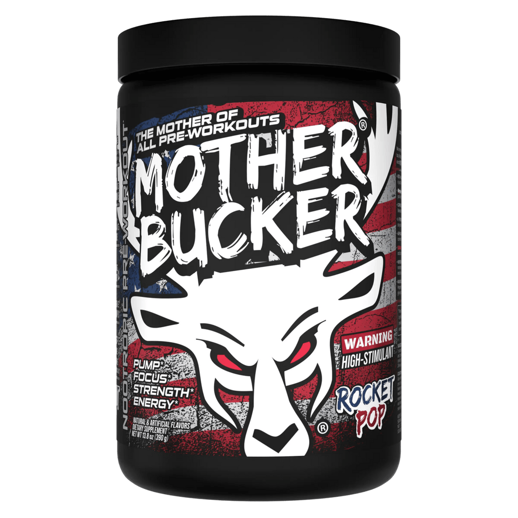 Mother Bucker Pre-Entreno - 400mg de Cafeína - Bucked Up