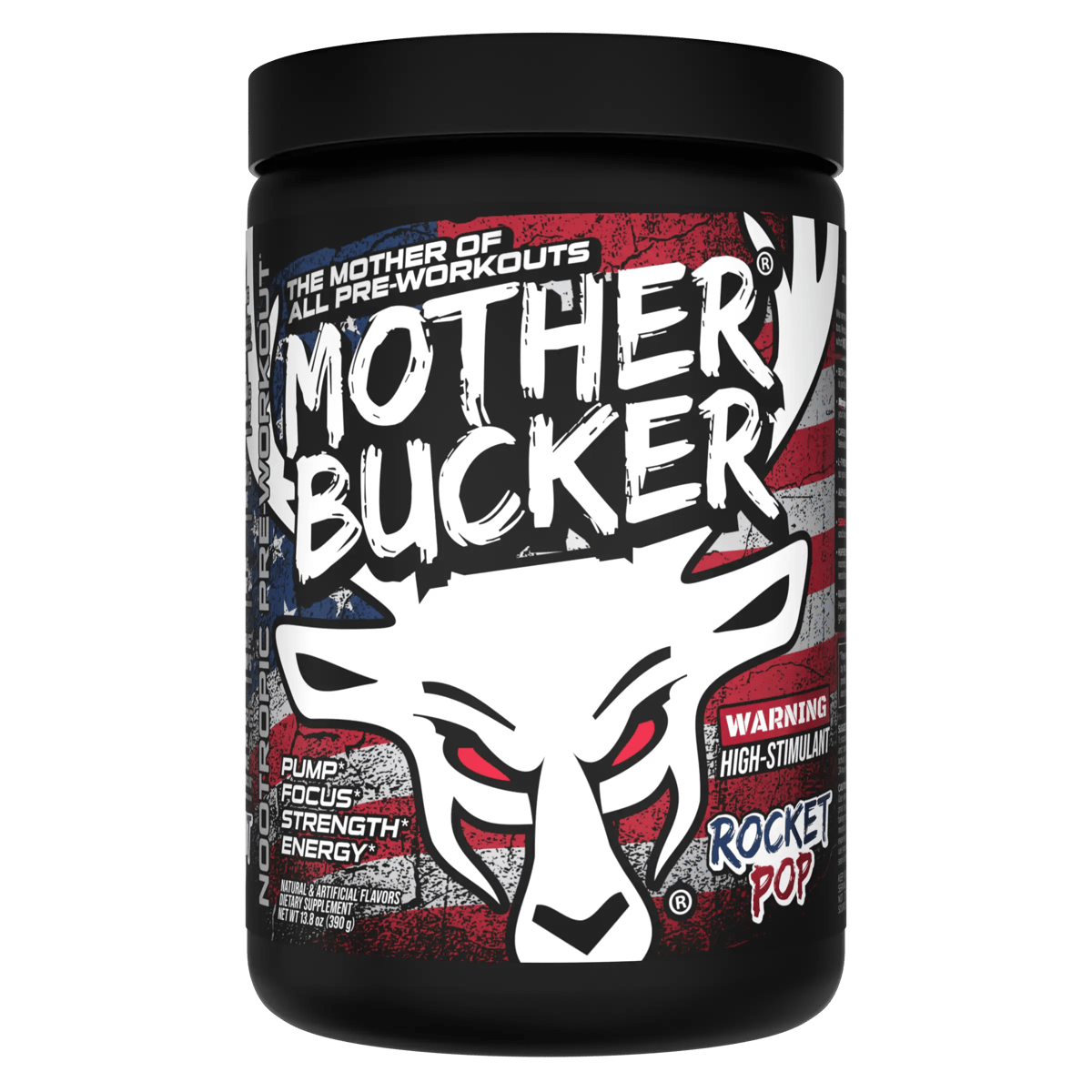 Mother Bucker Pre-Entreno - 400mg de Cafeína - Bucked Up