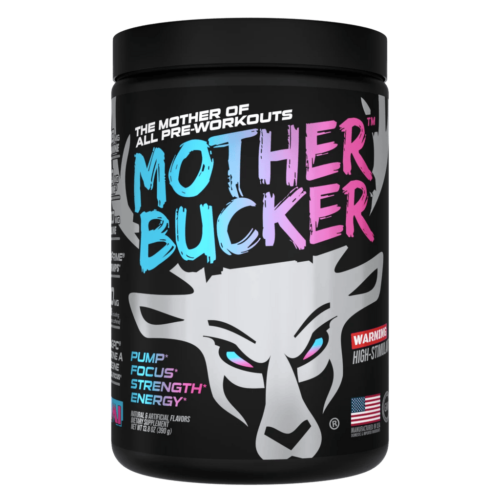 Mother Bucker Pre-Entreno - 400mg de Cafeína - Bucked Up