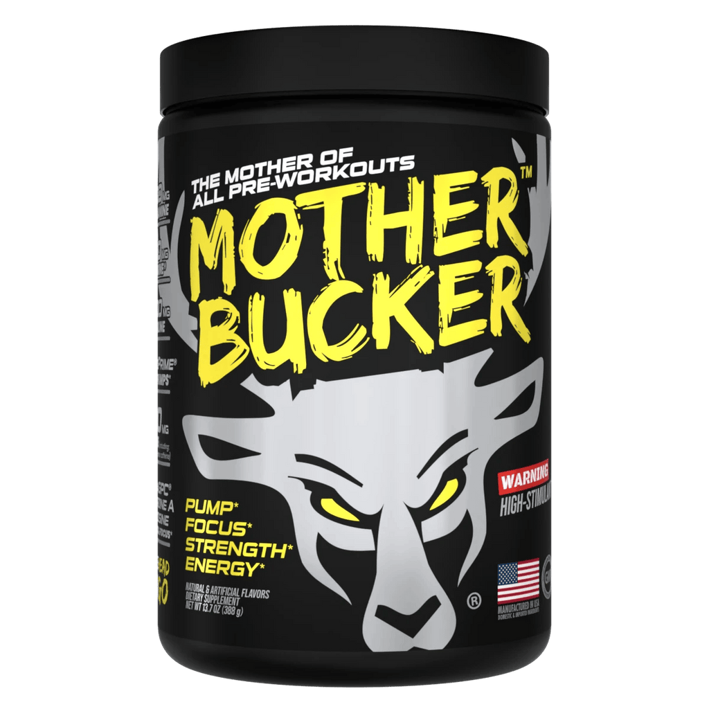 Mother Bucker Pre-Entreno - 400mg de Cafeína - Bucked Up