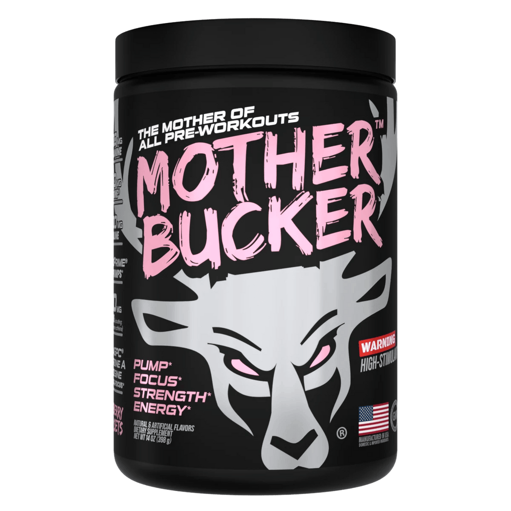 Mother Bucker Pre-Entreno - 400mg de Cafeína - Bucked Up