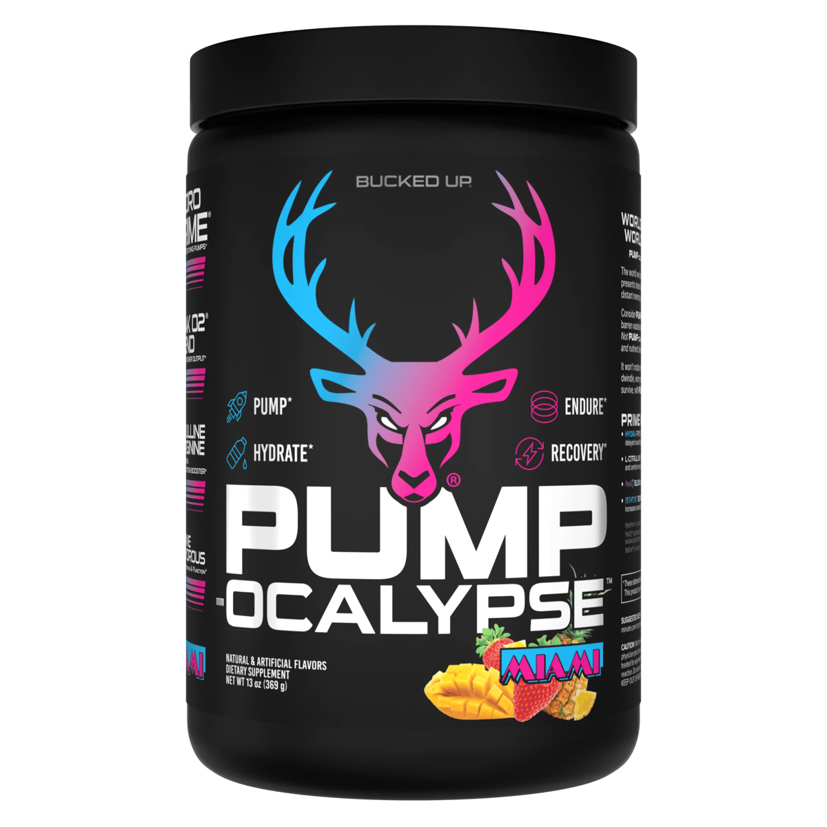 Bucked Up PUMP-OCALYPSE - HydroPrime, L-Citrulina y PeakO2 - Bucked Up