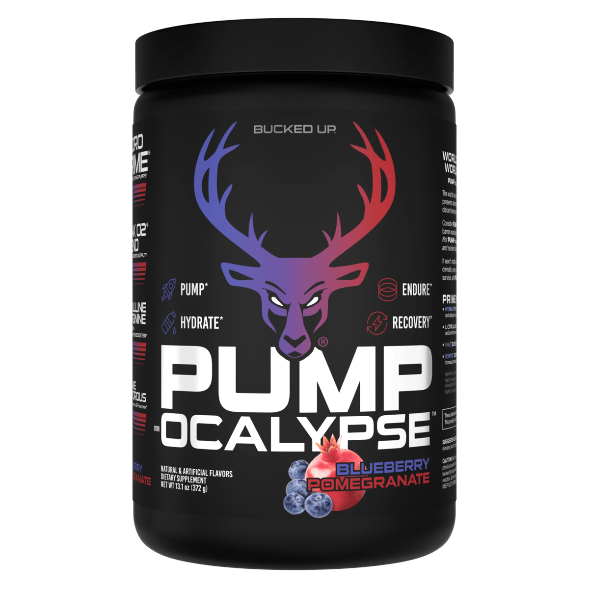 Bucked Up PUMP-OCALYPSE - HydroPrime, L-Citrulina y PeakO2 - Bucked Up