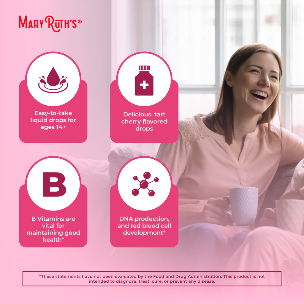 Gotas de Complejo B Vegano - MaryRuth Organics