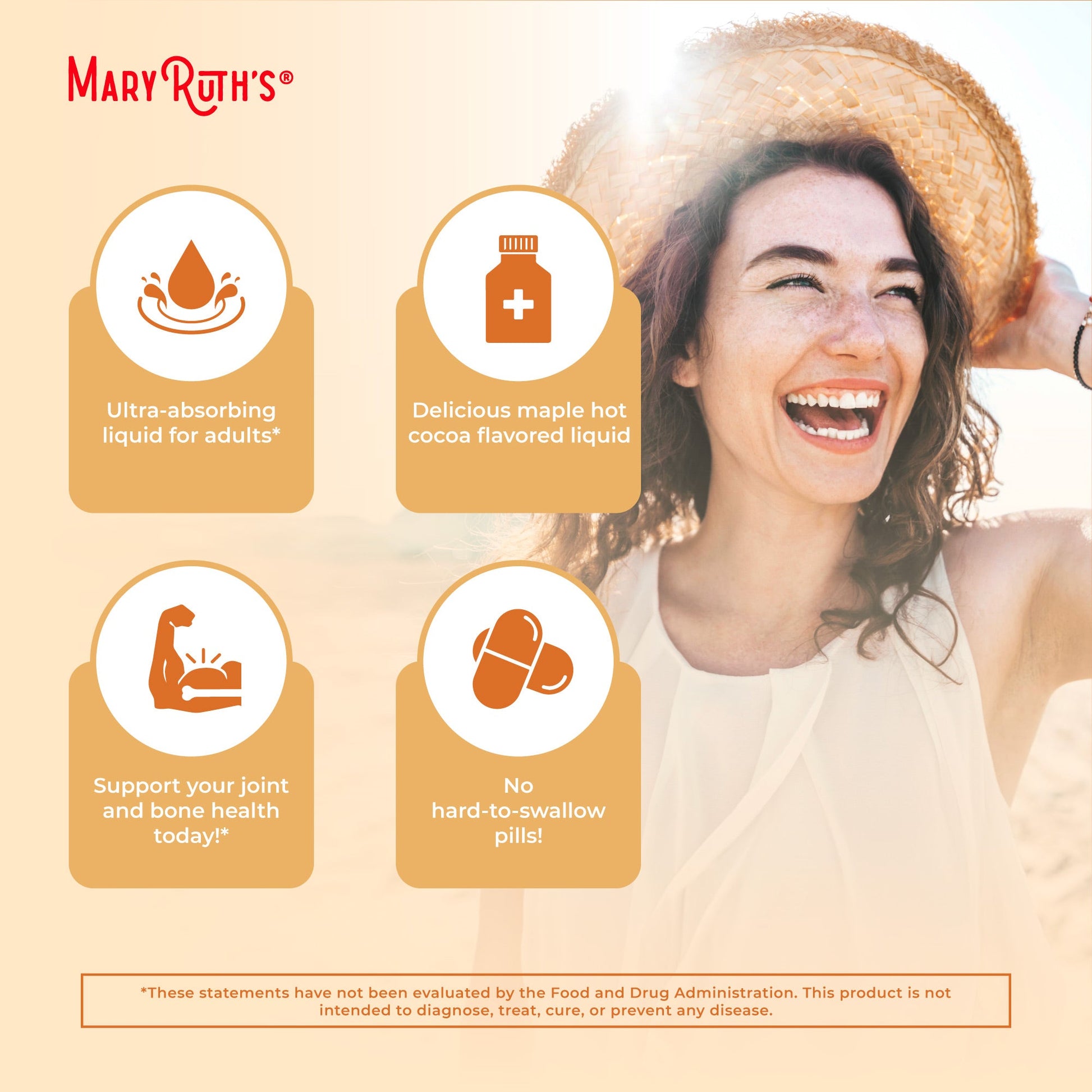 Impulsor de Colágeno Vegano Liposomal - MaryRuth Organics