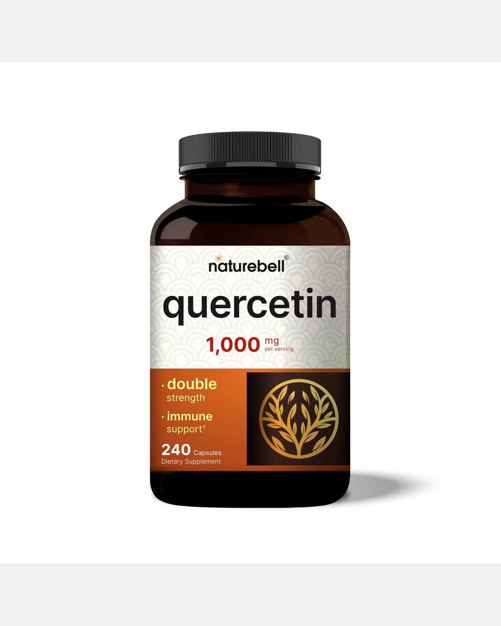 Quercetina 1000 mg por porción - 240 Cápsulas - NatureBell