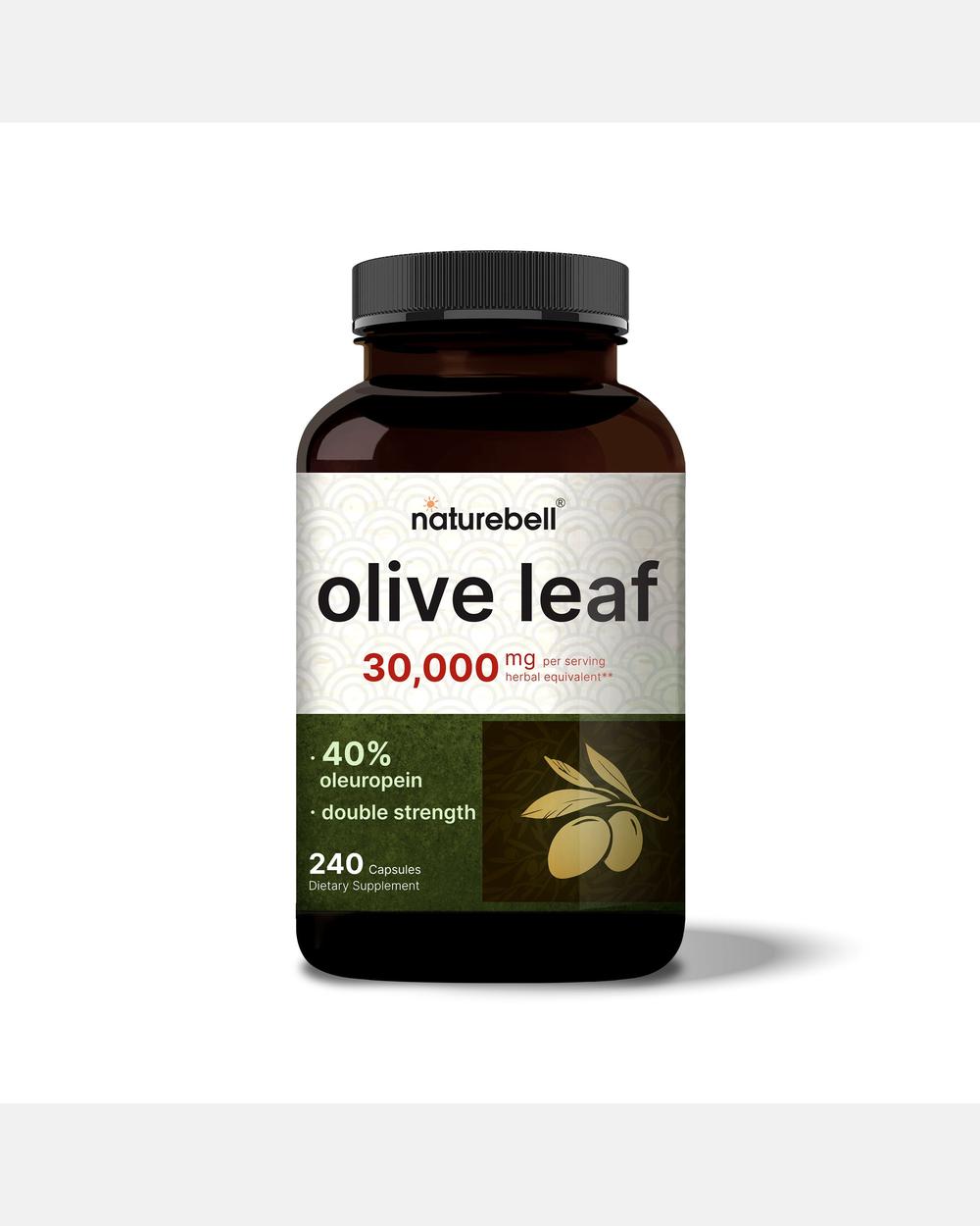 Extracto de Hoja de Olivo 30.000 mg - 240 Cápsulas - NatureBell