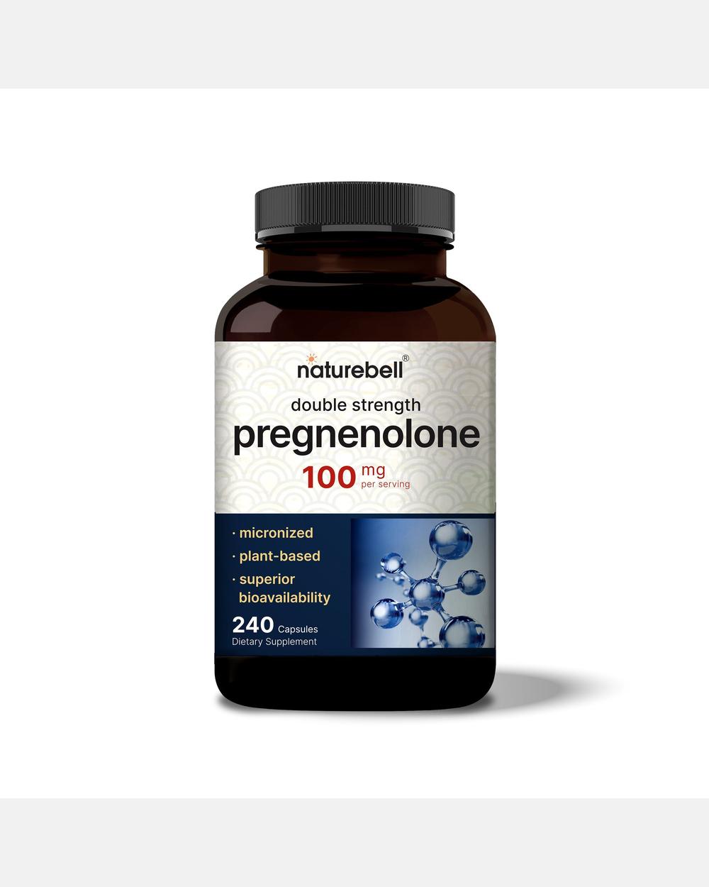 Pregnenolona 100 mg - 240 Cápsulas - NatureBell