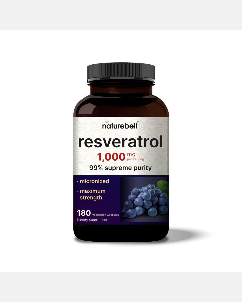 Resveratrol Trans 1000mg por Porción - NatureBell