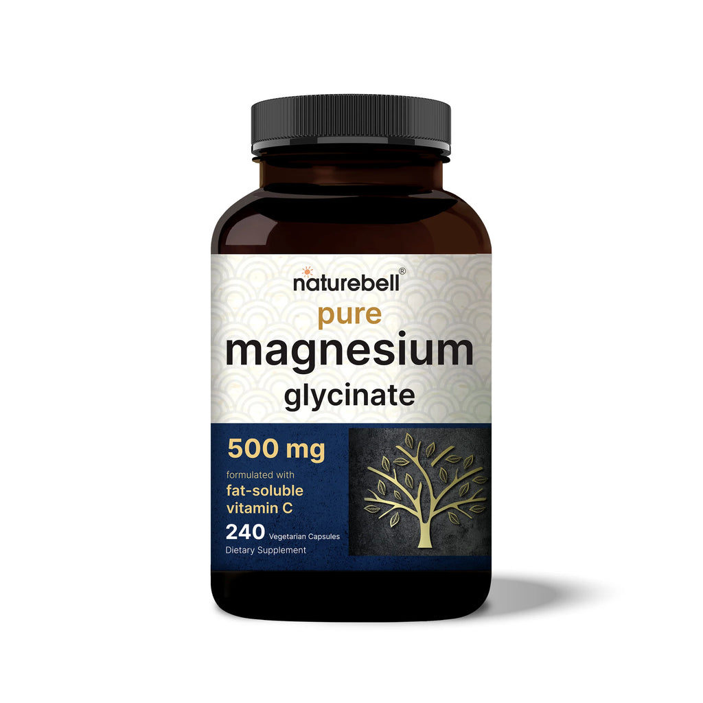 Magnesio Glicinato 500 mg - 240 Cápsulas - NatureBell