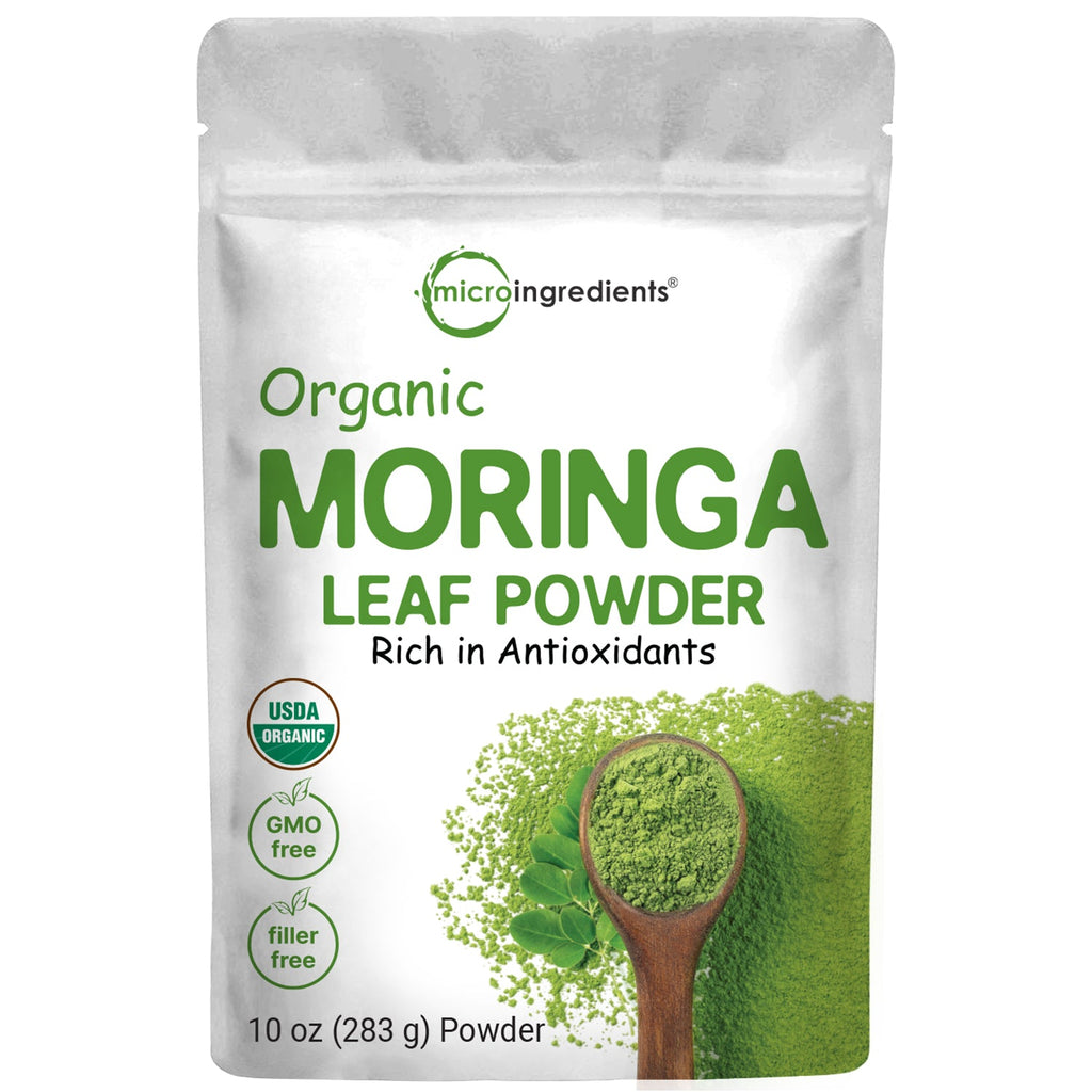 Polvo de Hoja de Moringa Orgánica - Micro Ingredients