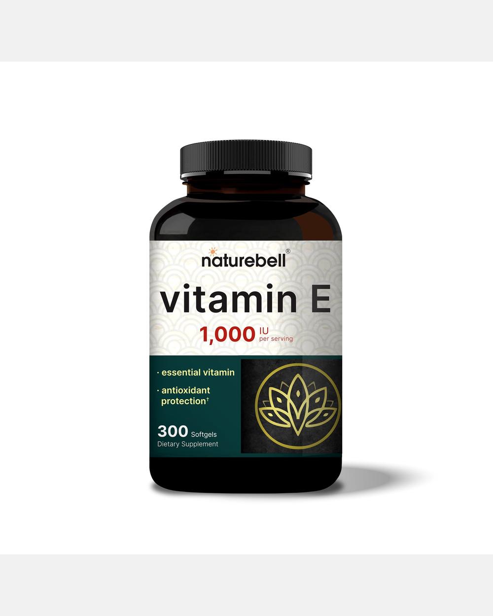 Vitamina E 1000IU por Porción - NatureBell