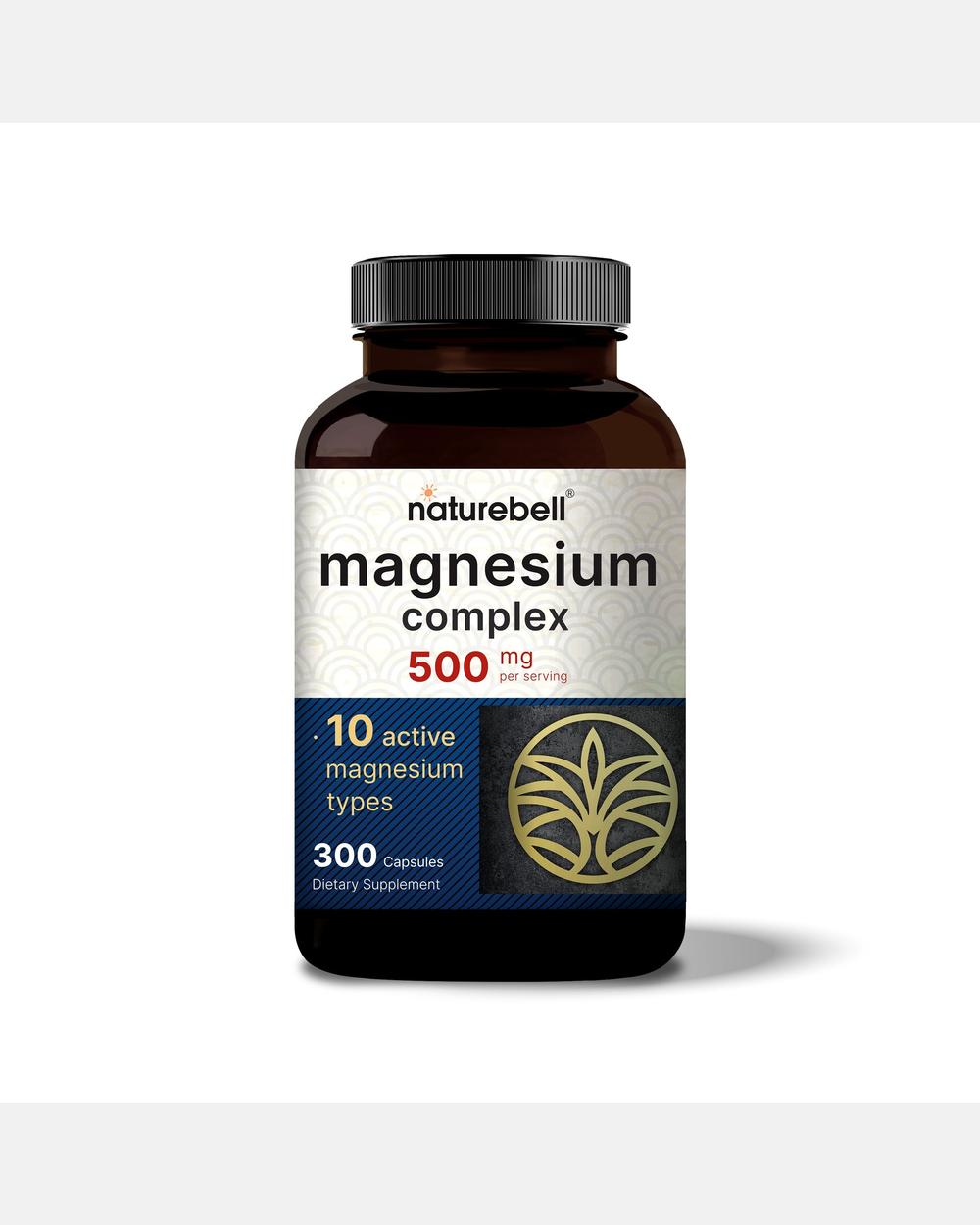 Complejo de Magnesio 500 mg - 300 Cápsulas - NatureBell