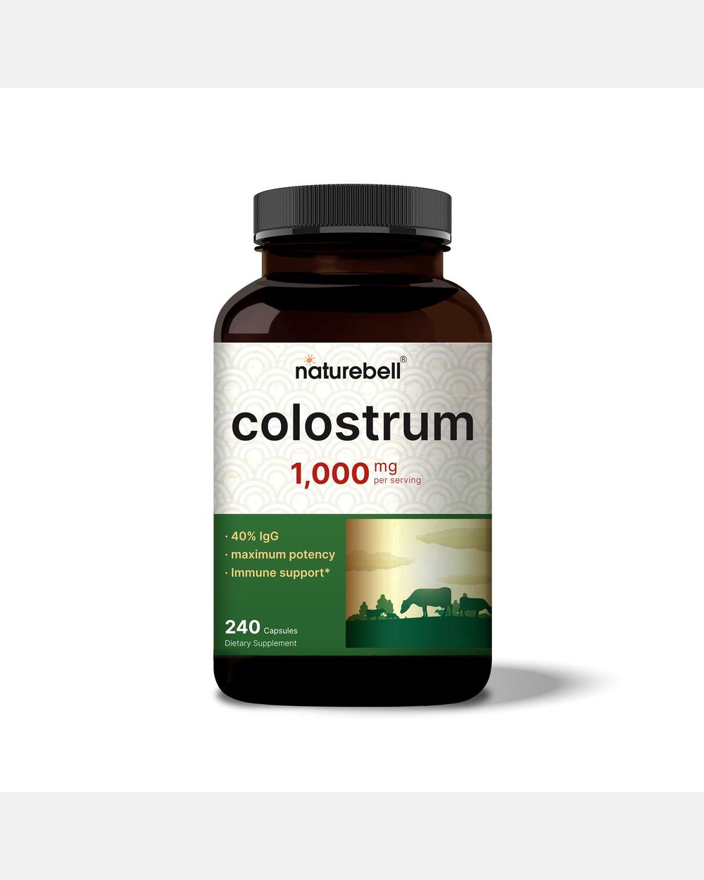 Calostro 1000 mg por porción – 240 Cápsulas – NatureBell