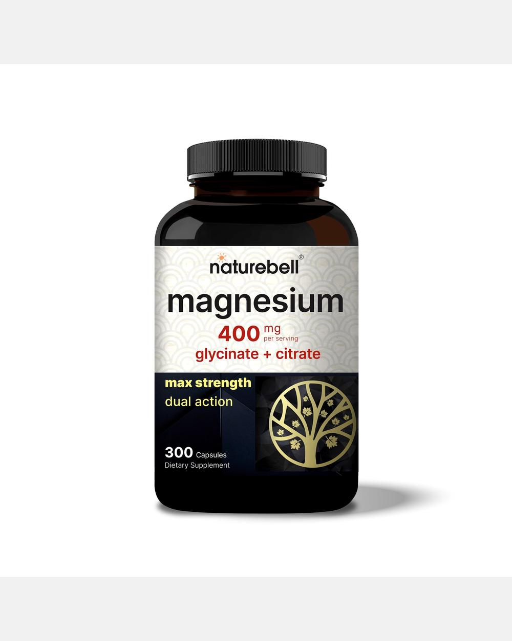 Complejo de Magnesio 400 mg - 300 Cápsulas - NatureBell