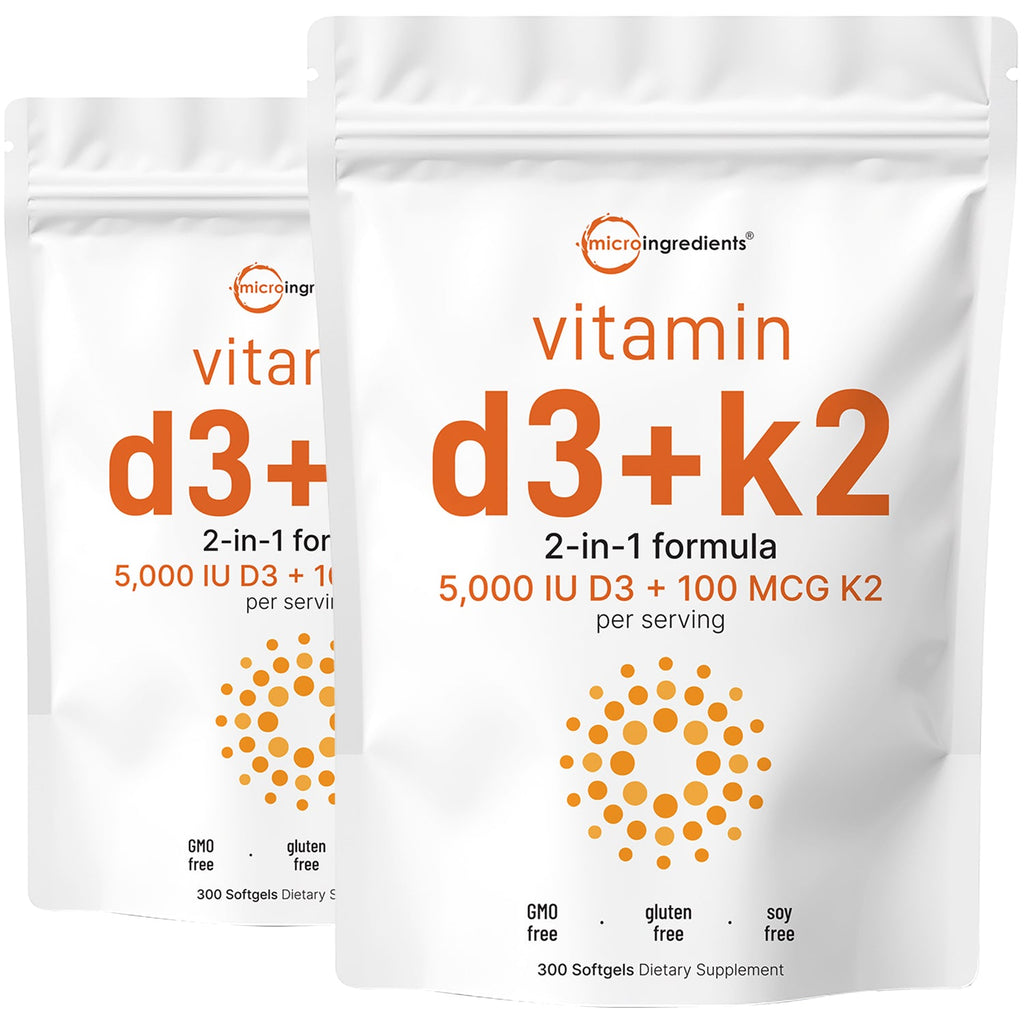 Vitamina D3 K2 5000UI - Micro Ingredients
