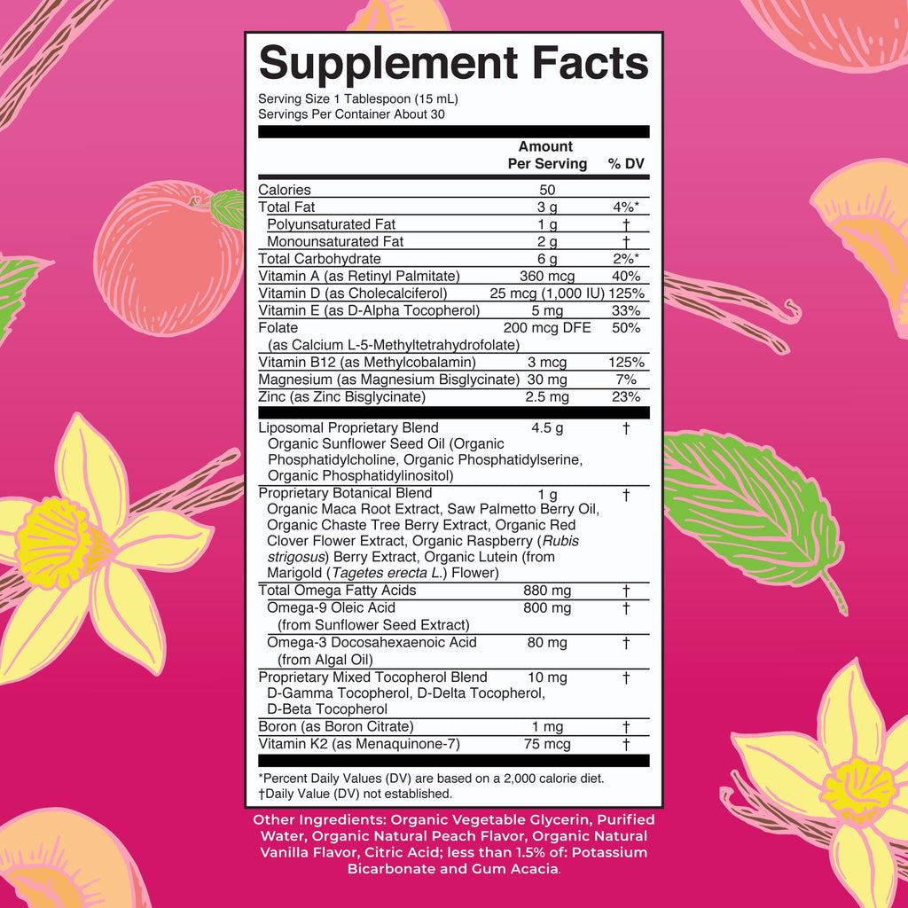 Multivitamínico Liposomal para Mujer 40+ - MaryRuth Organics