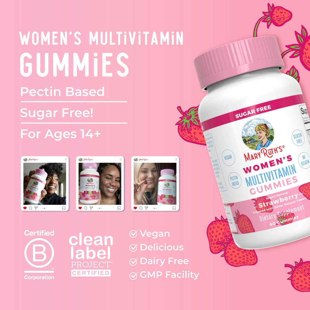 Gomitas Multivitamínicas para Mujer - MaryRuth Organics