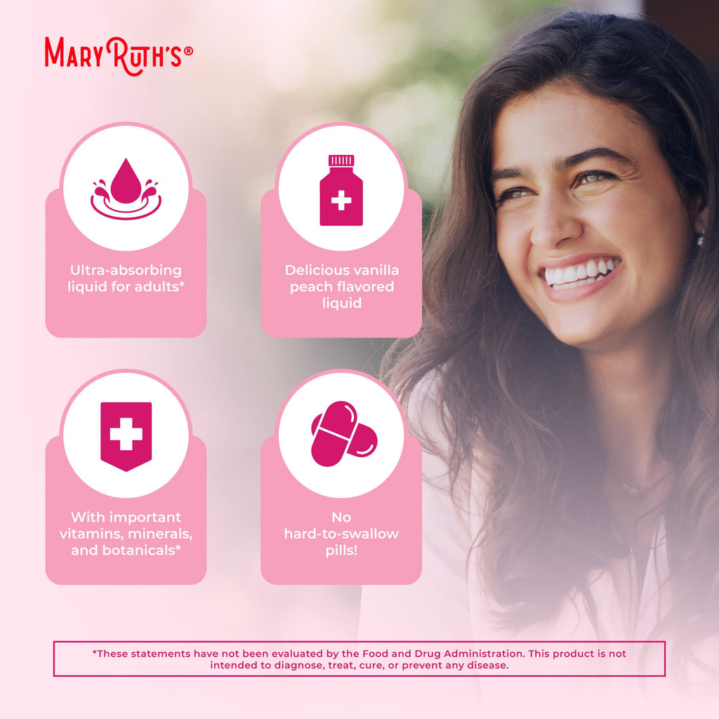 Multivitamínico Orgánico Liposomal para Mujer - MaryRuth Organics